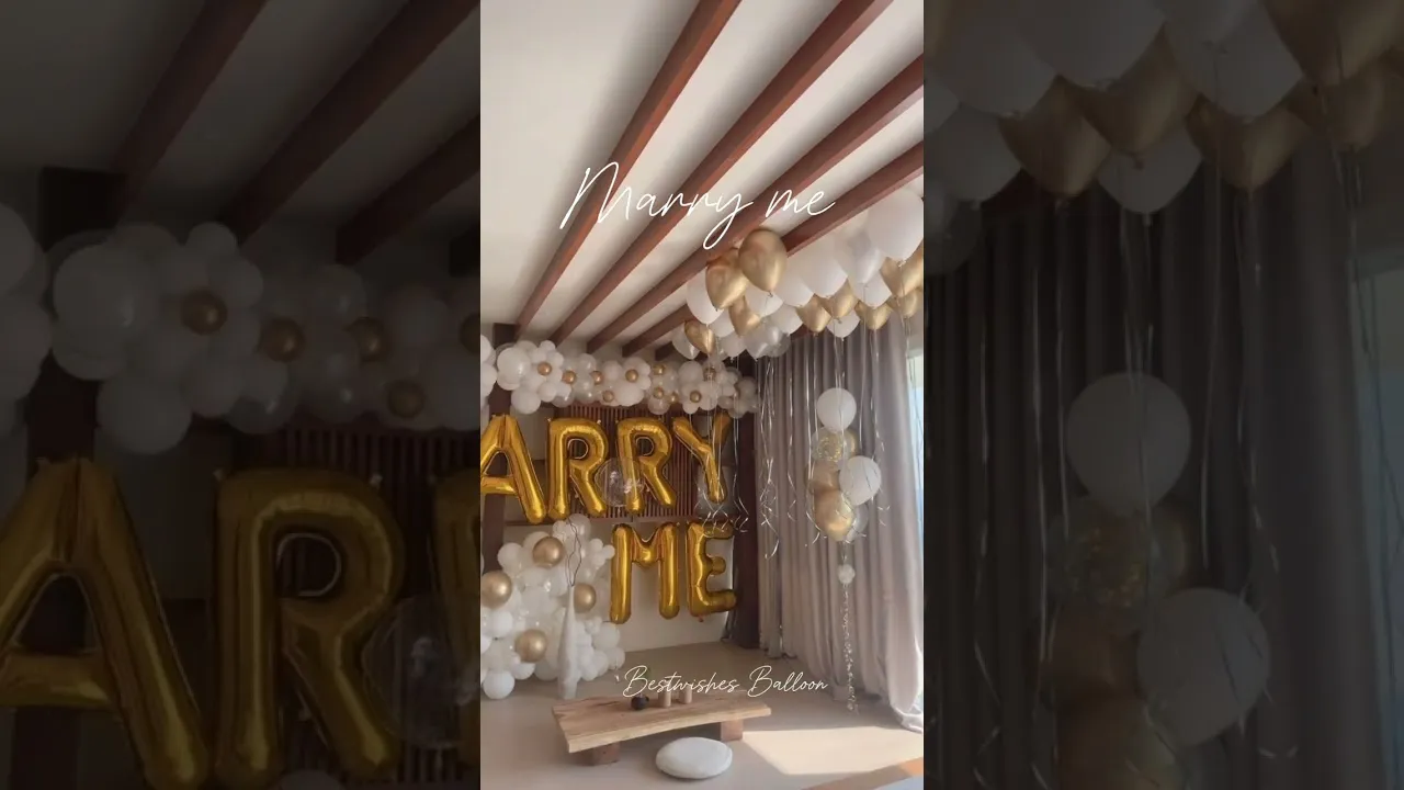 Backdrop ขอแต่งงาน “Marry Me”
